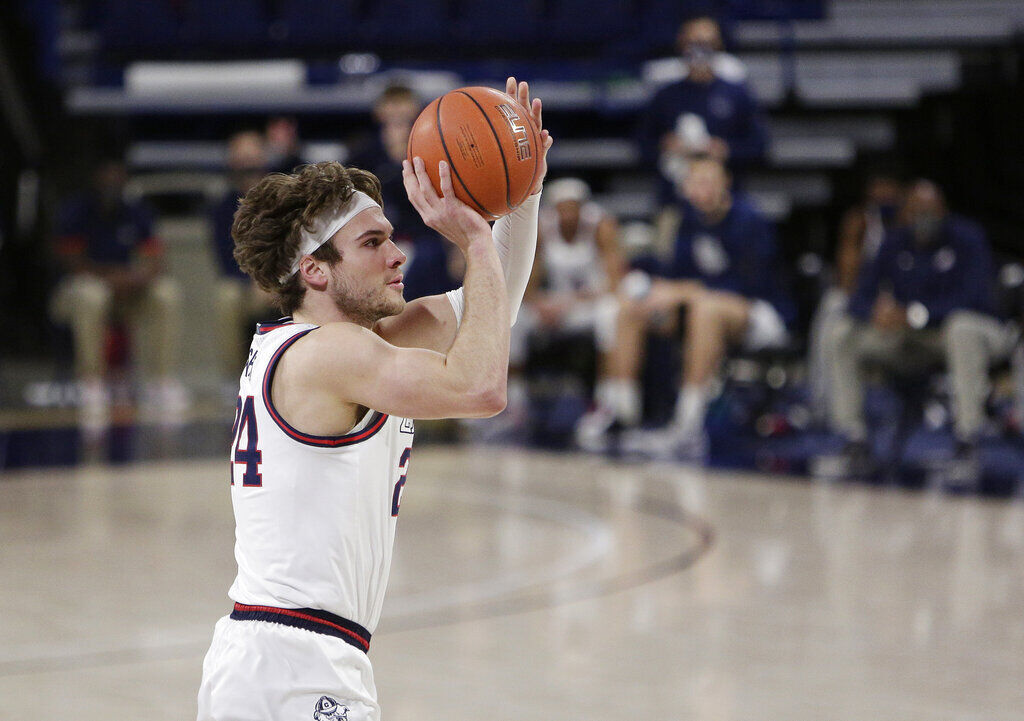 16. Oklahoma City: Corey Kispert, G/F, 6-7, 225, Gonzaga